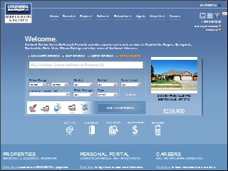 Web site www.cbfaucette.com, Faucette Real Estate