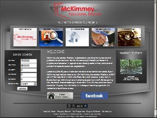 Web site www.mckimmey.com, Mc Kimmey Realty